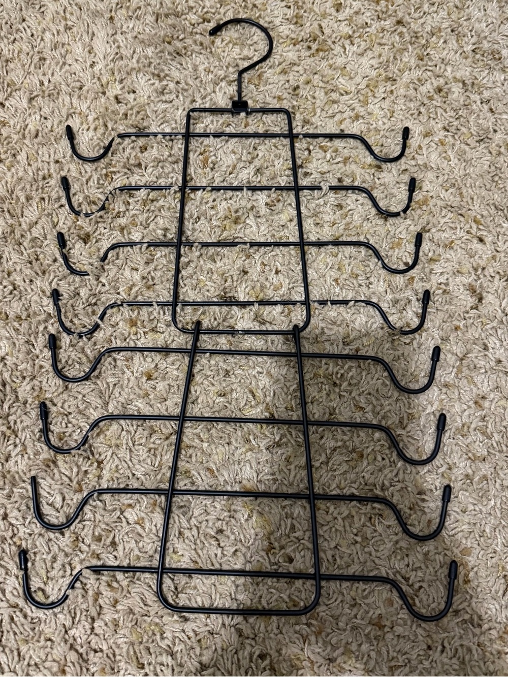 Black Multi-Tier Wall Hook Organizer - Brand